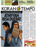 Cover Koran Tempo - Edisi 2013-11-13