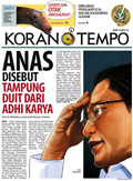 Cover Koran Tempo - Edisi 2013-11-16