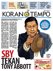 Cover Koran Tempo - Edisi 2013-11-21