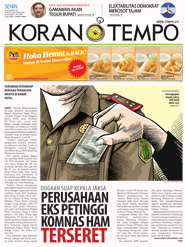 Cover Koran Tempo - Edisi 2013-12-16