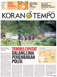 Cover Koran Tempo - Edisi 2014-01-02