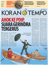 Cover Koran Tempo - Edisi 2014-01-04