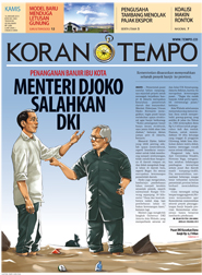 Cover Koran Tempo - Edisi 2014-01-16