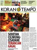 Cover Koran Tempo - Edisi 2014-01-20