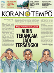 Cover Koran Tempo - Edisi 2014-01-29