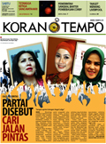 Cover Koran Tempo - Edisi 2014-02-08