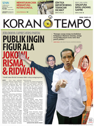 Cover Koran Tempo - Edisi 2014-02-10