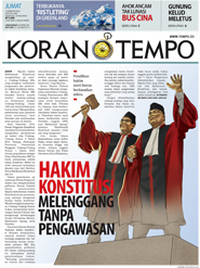 Cover Koran Tempo - Edisi 2014-02-14