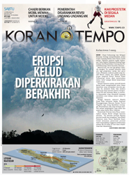 Cover Koran Tempo - Edisi 2014-02-15