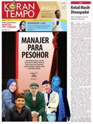 Cover Koran Tempo - Edisi 2014-02-16