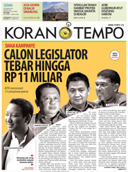 Cover Koran Tempo - Edisi 2014-02-24