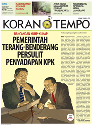 Cover Koran Tempo - Edisi 2014-02-26
