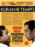 Cover Koran Tempo - Edisi 2014-03-04