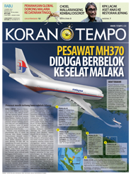 Cover Koran Tempo - Edisi 2014-03-12