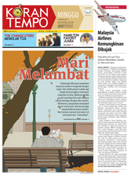 Cover Koran Tempo - Edisi 2014-03-16