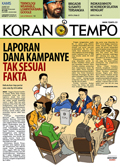 Cover Koran Tempo - Edisi 2014-03-20