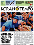 Cover Koran Tempo - Edisi 2014-03-22
