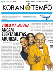 Cover Koran Tempo - Edisi 2014-03-24
