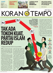 Cover Koran Tempo - Edisi 2014-03-28
