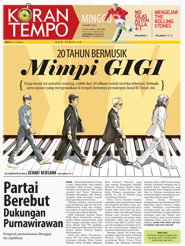 Cover Koran Tempo - Edisi 2014-03-30