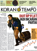 Cover Koran Tempo - Edisi 2014-04-02
