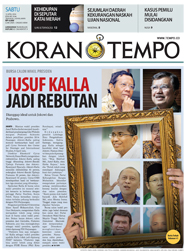 Cover Koran Tempo - Edisi 2014-04-12