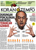 Cover Koran Tempo - Edisi 2014-04-14