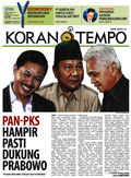 Cover Koran Tempo - Edisi 2014-04-28