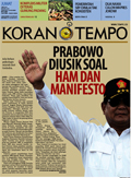 Cover Koran Tempo - Edisi 2014-05-02