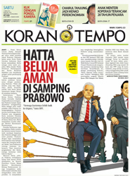 Cover Koran Tempo - Edisi 2014-05-17