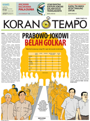 Cover Koran Tempo - Edisi 2014-05-22