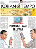 Cover Koran Tempo - Edisi 2014-05-26