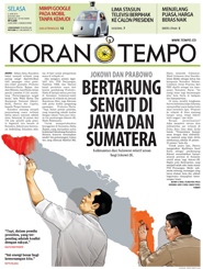 Cover Koran Tempo - Edisi 2014-06-03