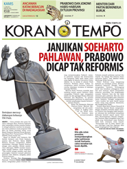 Cover Koran Tempo - Edisi 2014-06-05