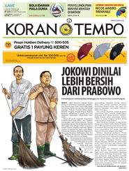 Cover Koran Tempo - Edisi 2014-06-06