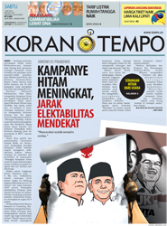 Cover Koran Tempo - Edisi 2014-06-07