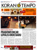 Cover Koran Tempo - Edisi 2014-06-09