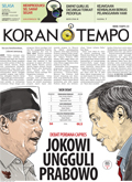 Cover Koran Tempo - Edisi 2014-06-10
