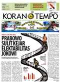 Cover Koran Tempo - Edisi 2014-06-11