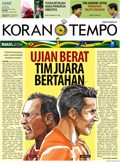 Cover Koran Tempo - Edisi 2014-06-13