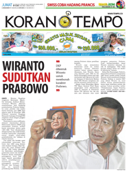 Cover Koran Tempo - Edisi 2014-06-20
