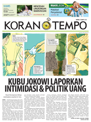 Cover Koran Tempo - Edisi 2014-07-03