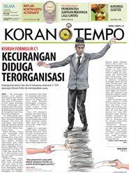 Cover Koran Tempo - Edisi 2014-07-15