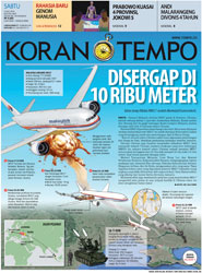 Cover Koran Tempo - Edisi 2014-07-19