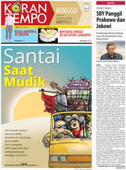 Cover Koran Tempo - Edisi 2014-07-20