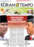 Cover Koran Tempo - Edisi 2014-07-21