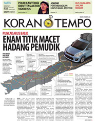 Cover Koran Tempo - Edisi 2014-08-02