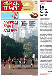 Cover Koran Tempo - Edisi 2014-08-03