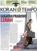 Cover Koran Tempo - Edisi 2014-08-05