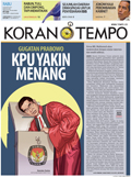 Cover Koran Tempo - Edisi 2014-08-06